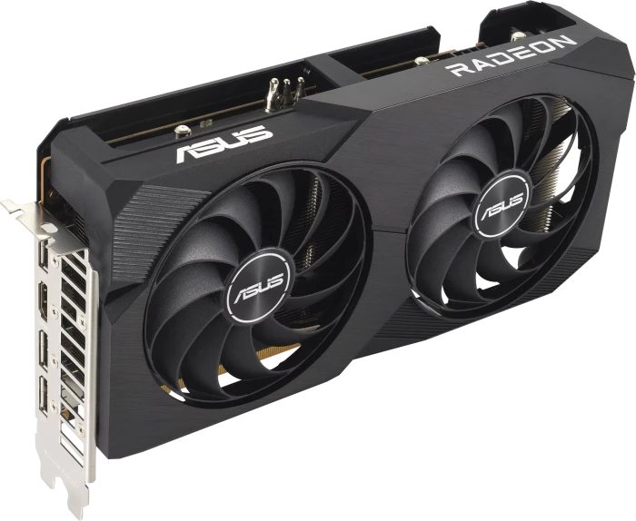 ASUS Radeon RX 6600 Dual V2, DUAL-RX6600-8G-V2, 8GB GDDR6, HDMI, 3x DP