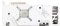 PowerColor Hellhound Radeon RX 7900 XTX Spectral White, 24GB GDDR6, HDMI, 3x DP Vorschaubild