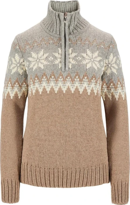 Dale of Norway Myking Strickpullover mountain stone/light charcoal (Damen)