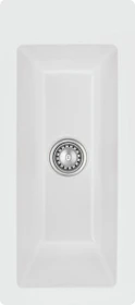 systemceram Mera 24 F Einbau Becken mittig satin
