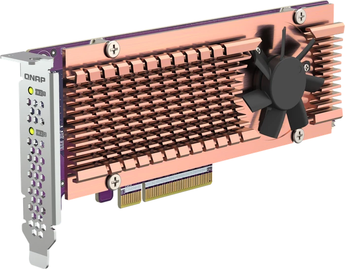 QNAP QM2 Expansion Card, 2x M.2 PCIe, PCIe 3.0 x8