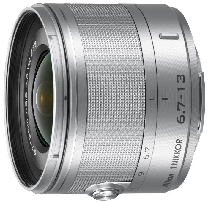 Nikon 1 NIKKOR 6.7-13mm 3.5-5.6 VR silber