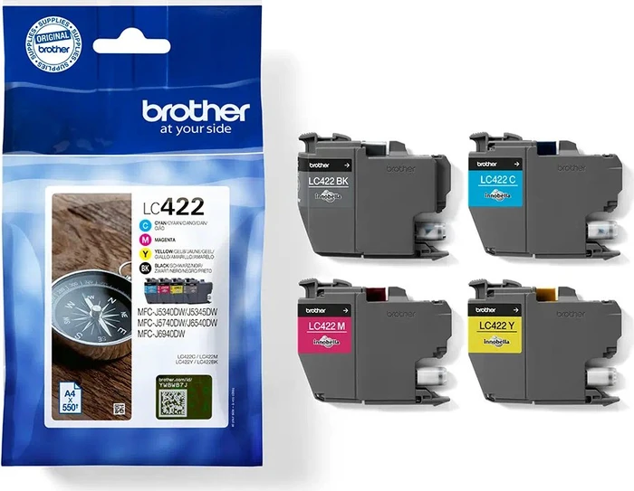 Brother Tinte LC422VAL Valuepack