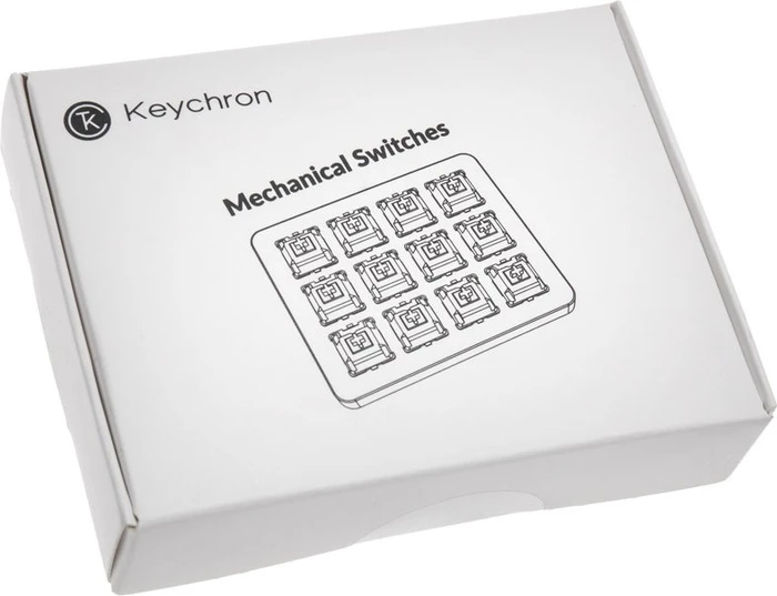 Keychron Gateron Low Profile Blue Switch Set, 12er-Pack