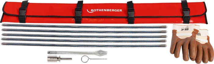 Rothenberger Rohrreinigungsspirale Starter-Set, 13mm