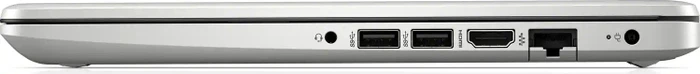 HP Laptop 14-dk0304ng, Natural Silver/Ash Silver, Athlon 300U, 4GB RAM, 128GB SSD, DE
