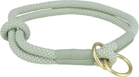 Trixie Soft Rope Zug-Stopp-Halsband, XS, Salbei/Mint