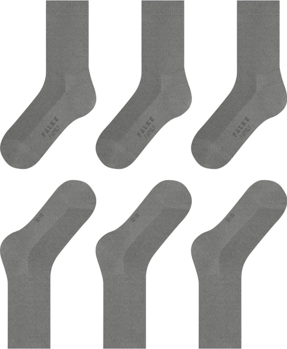 Falke Family Socken greymix, 3 Paare (Damen)