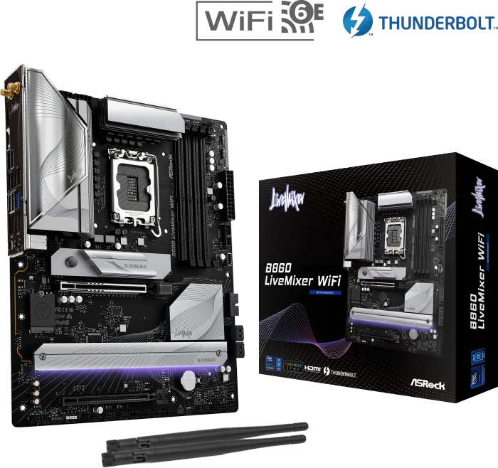 ASRock B860 LiveMixer WiFi (Intel 1851)
