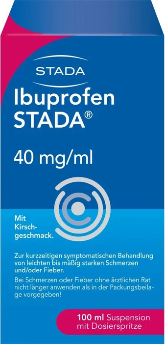 Stada Ibuprofen Stada 40mg/100ml Suspension, 100ml
