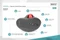 Digitus Wireless Ergonomic Trackball Mouse schwarz/rot, Bluetooth Vorschaubild