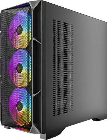 Antec AX1000 ARGB, schwarz, Glasfenster