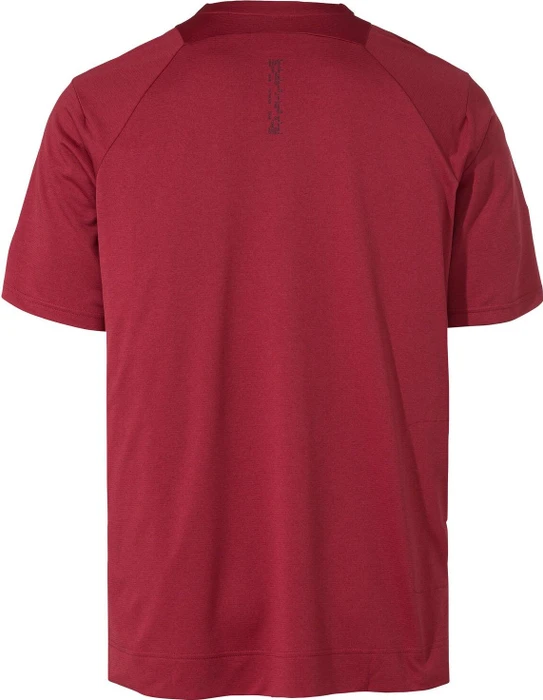 Vaude Tremalzo Q-Zip Trikot kurzarm carmine (Herren)