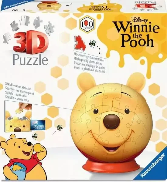 Ravensburger 3D Puzzle-Ball Disney Winnie Puuh mit Ohren