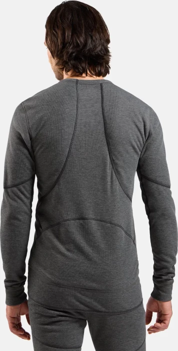 Odlo Active X-Warm Baselayer Funktionsshirt langarm odlo steel grey melange (Herren)
