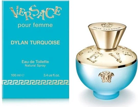 Versace Dylan Turquoise Eau de Toilette, 100ml