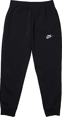 Nike NSW Club Fleece Trainingshose lang schwarz/weiß (Junior)