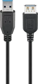 goobay USB-A 3.0 Verlängerungskabel, USB-A [Stecker] auf USB-A [Buchse], 3m (93999)