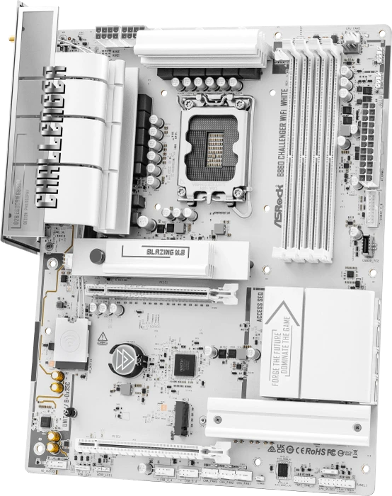 ASRock B860 Challenger WiFi White (Intel 1851)