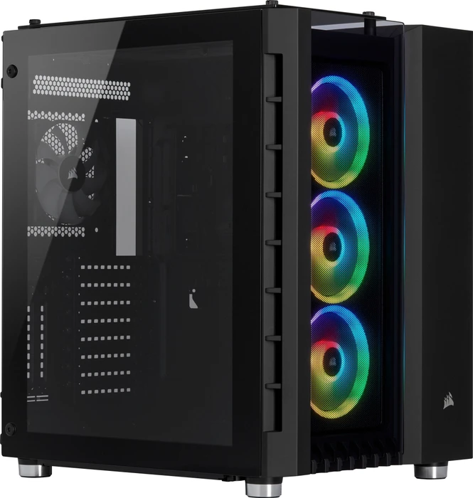 Corsair Crystal Series 680X RGB, schwarz, Glasfenster