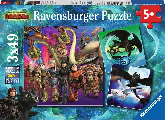 Ravensburger Puzzle Dragons Drachenzähmen leicht gemacht