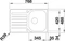 Blanco Lantos 45 S-IF Compact Becken reversibel mit Ablauffernbedienung edelstahl Vorschaubild