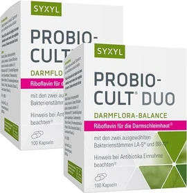 Syxyl Probio-Cult Duo Darmflora Balance Kapseln, 100 Stück