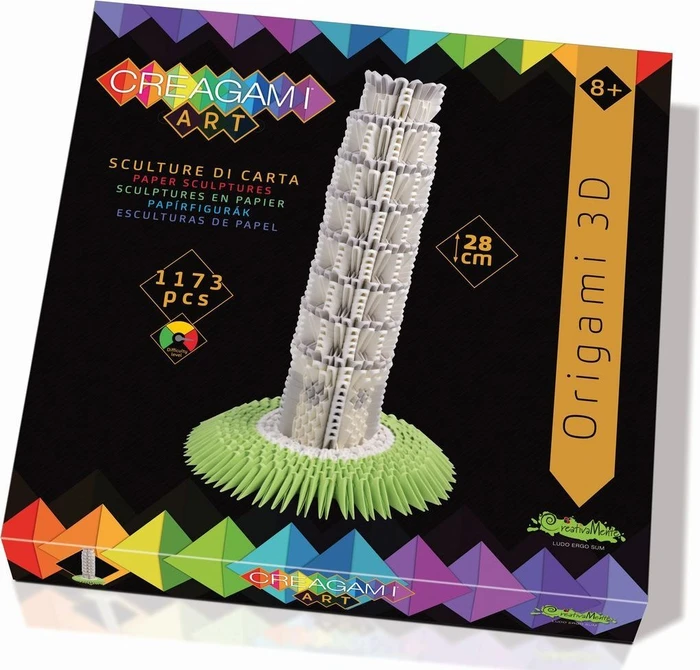 CreativaMente Creagami Art Leaning tower of Pisa