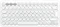 Logitech K380 Multi-Device Keyboard for Mac, Off-White, Bluetooth, DE Vorschaubild