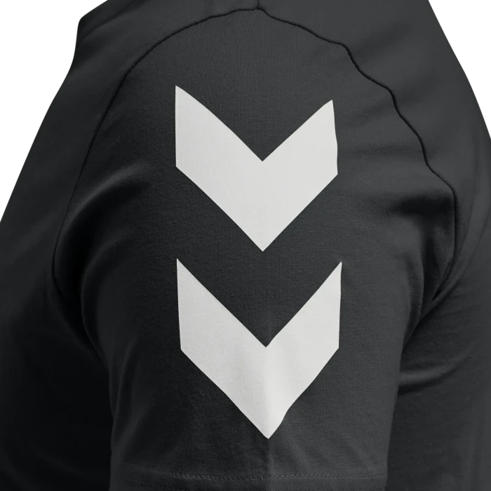 hummel Legacy Chevron T-Shirt kurzarm schwarz
