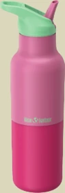 Klean Kanteen Classic Rise Kaleidoscope Flip Sport Cap Isolierflasche 473ml cashmere rose