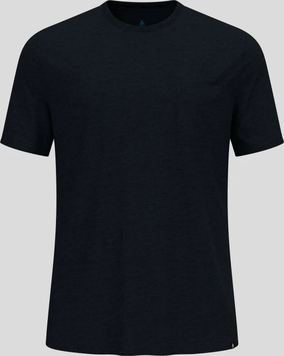 Odlo Essentials Natural Funktionsshirt kurzarm black melange (Herren)