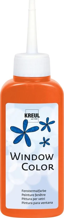 Kreul Window Color Glasmalfarbe, orange, 80ml