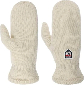 Hestra Basic Wool Mitt Handschuhe offwhite