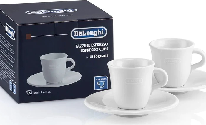 DeLonghi Espresso Porzellantassen-Set, 4-tlg.