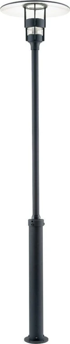Konstsmide Freja E27 232cm Stehleuchte schwarz