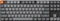 Keychron K1 Max, 80% TKL, grau/orange, LEDs RGB, hot-swap, Gateron LOW PROFILE 2.0 RED, USB/Bluetooth, US Vorschaubild