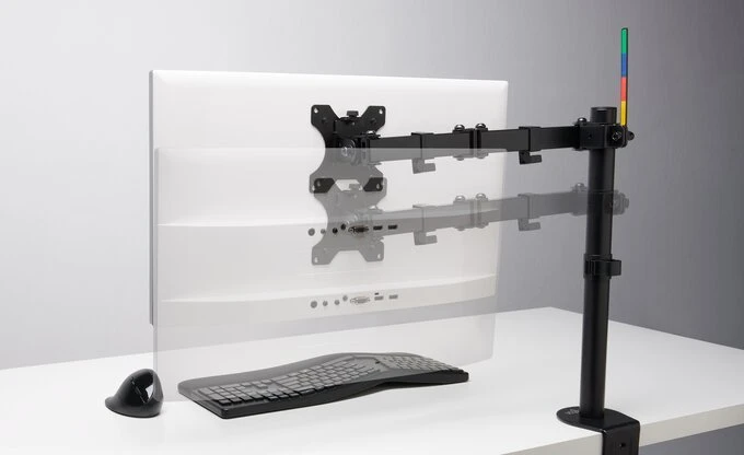 Kensington SmartFit Ergo Verlängerter Single Monitorarm schwarz