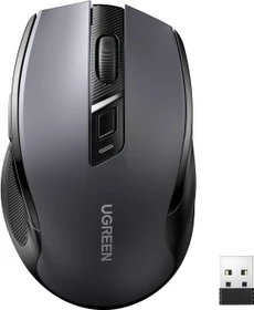 Ugreen MU006 Ergonomic 2.4G Wireless Mouse, schwarz, USB (90545)