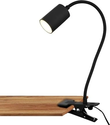 Briloner Fleks LED-Klemmleuchte schwarz