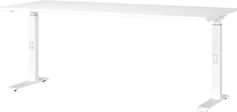 Germania 7912-84 Schreibtisch 180x80cm weiß/weiß
