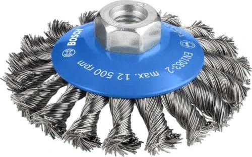 Bosch Professional PRO Metal Heavy Kegelbürste, 100mm, 1 Stück