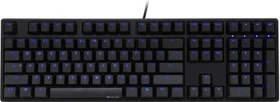 Ducky One schwarz, LEDs blau, MX BROWN, USB, DE