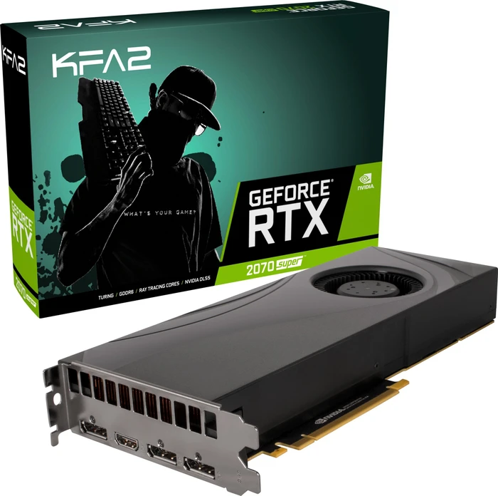 KFA2 GeForce RTX 2070 SUPER, 8GB GDDR6, HDMI, 3x DP