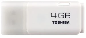 Toshiba TransMemory Hayabusa 4GB weiß, USB-A, USB 2.0