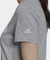 adidas Loungewear Essentials Slim Logo T-Shirt kurzarm medium grey heather/white (Damen) Vorschaubild