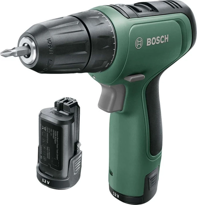 Bosch DIY EasyDrill 1200 Akku-Bohrschrauber inkl. Koffer + 2 Akkus 1.5Ah