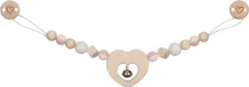 Goki Kinderwagenkette Herz mit Clips
