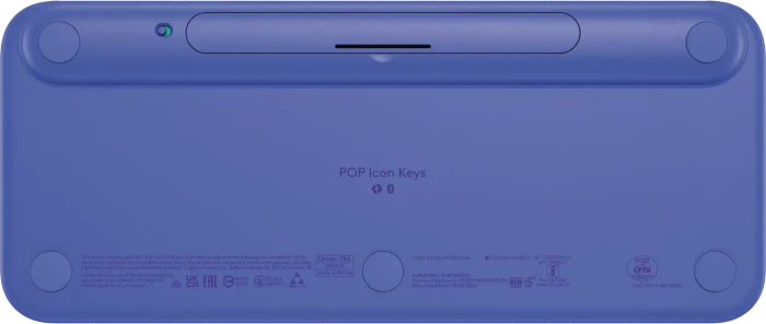 Logitech POP Icon Keys, Lilac & Off-White, Logi Bolt, USB/Bluetooth, DE
