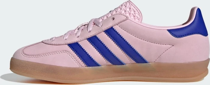 adidas Gazelle Indoor clear pink/lucid blue/gum